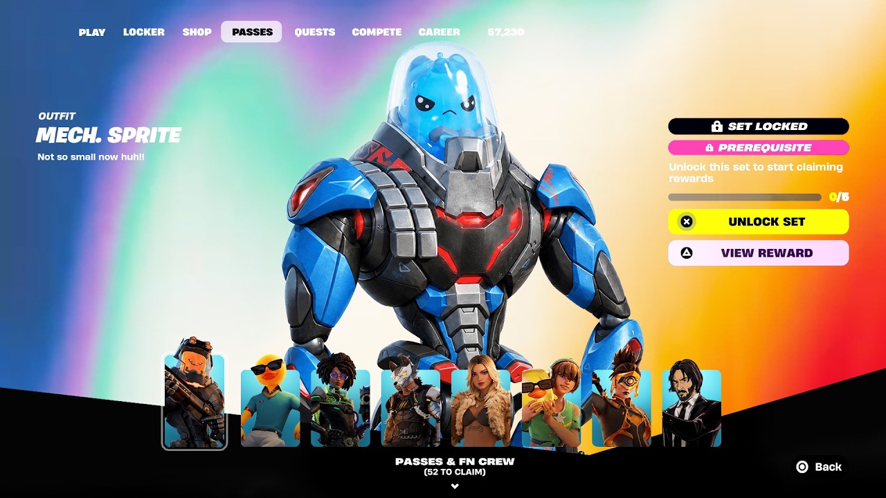 Fortnite Chapter 7 Season 3 Runners Battle Pass Trailer background