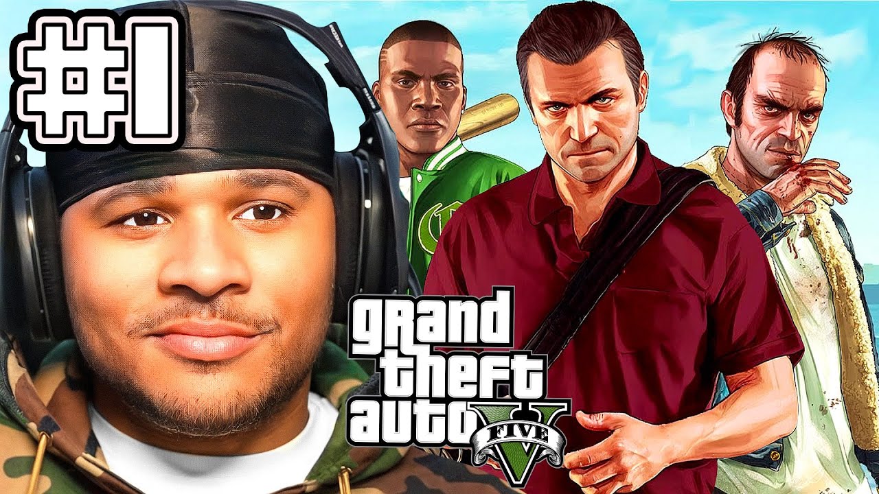 My First Time Playing GTA 5 Story Mode… (Part 1) background