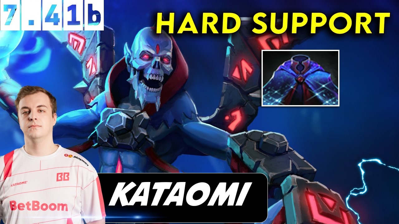 Kataomi` Lich Hard Support - Dota 2 patch 7.41b Pro Player Full Gameplay background
