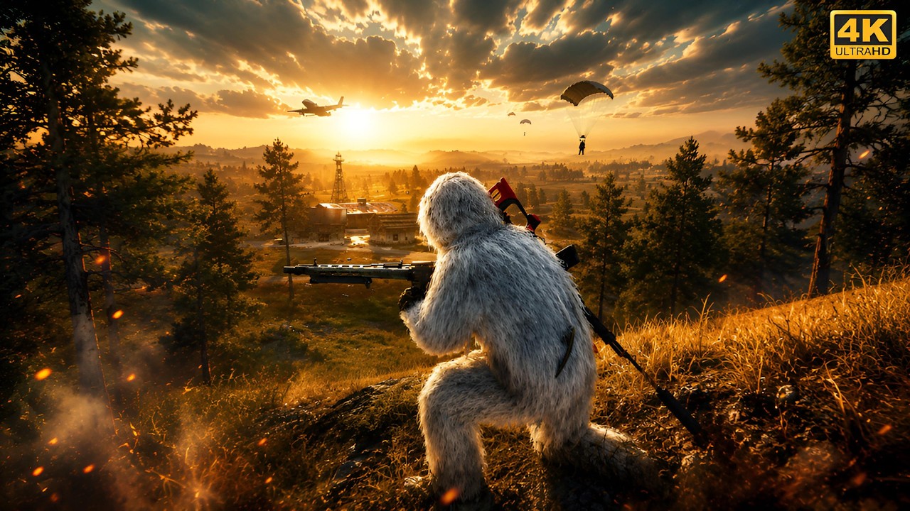 PUBG (PS5 Pro) β MG3 Recoil? What Recoil? π―π₯ | 4K 60FPS background