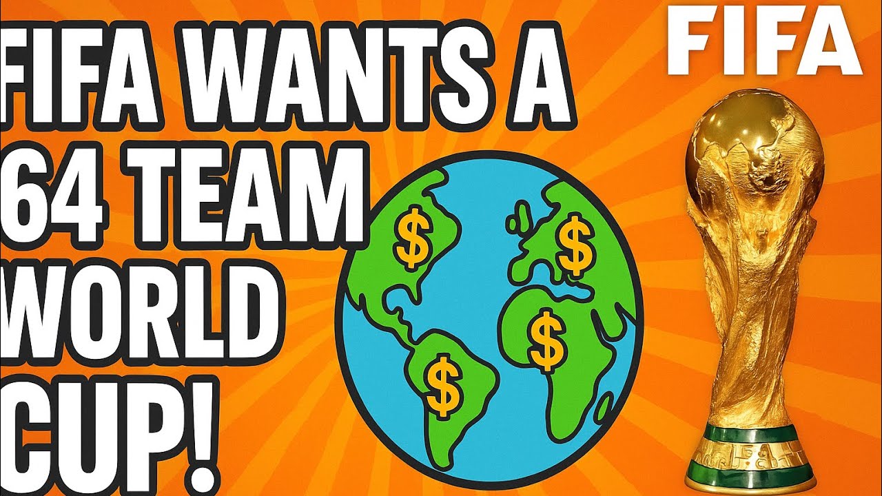 FIFA wants a 64 team 2030 World Cup? 🤢 background