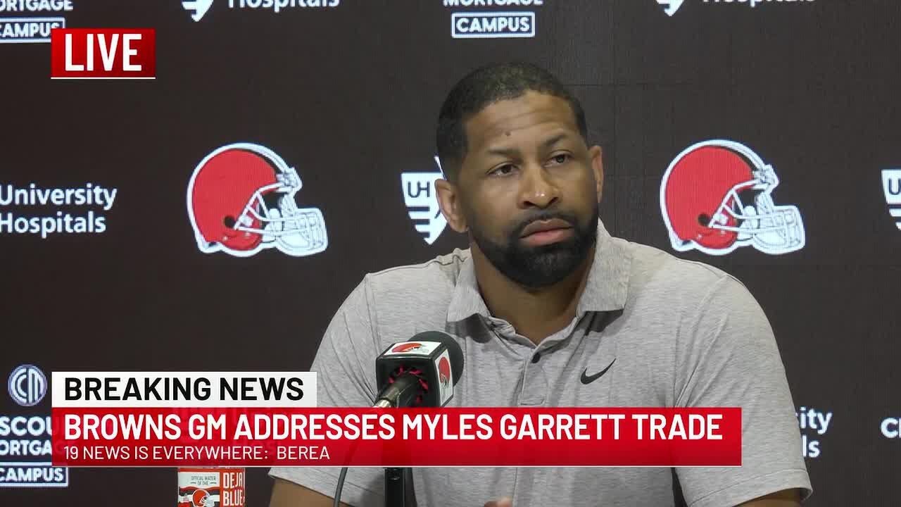 Browns GM Andrew Berry talks blockbuster trade background