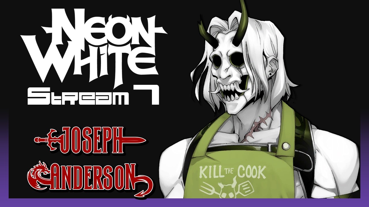 pixel hunting | Neon White Revisit Stream 7 (final) background