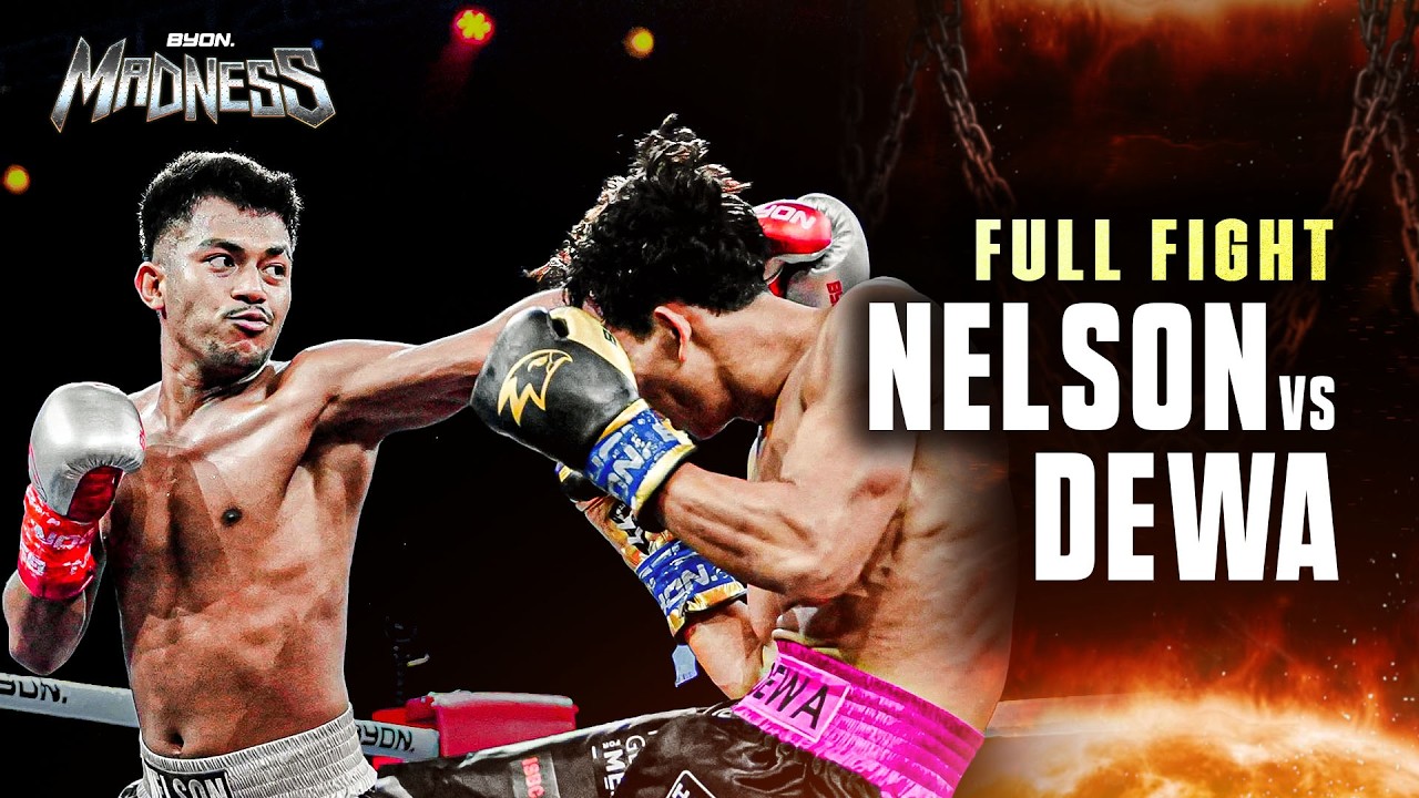NYONG "THE MONLUCCAN" NELSON VS DEWA AJI (BYON MADNESS 3) FULL FIGHT! background