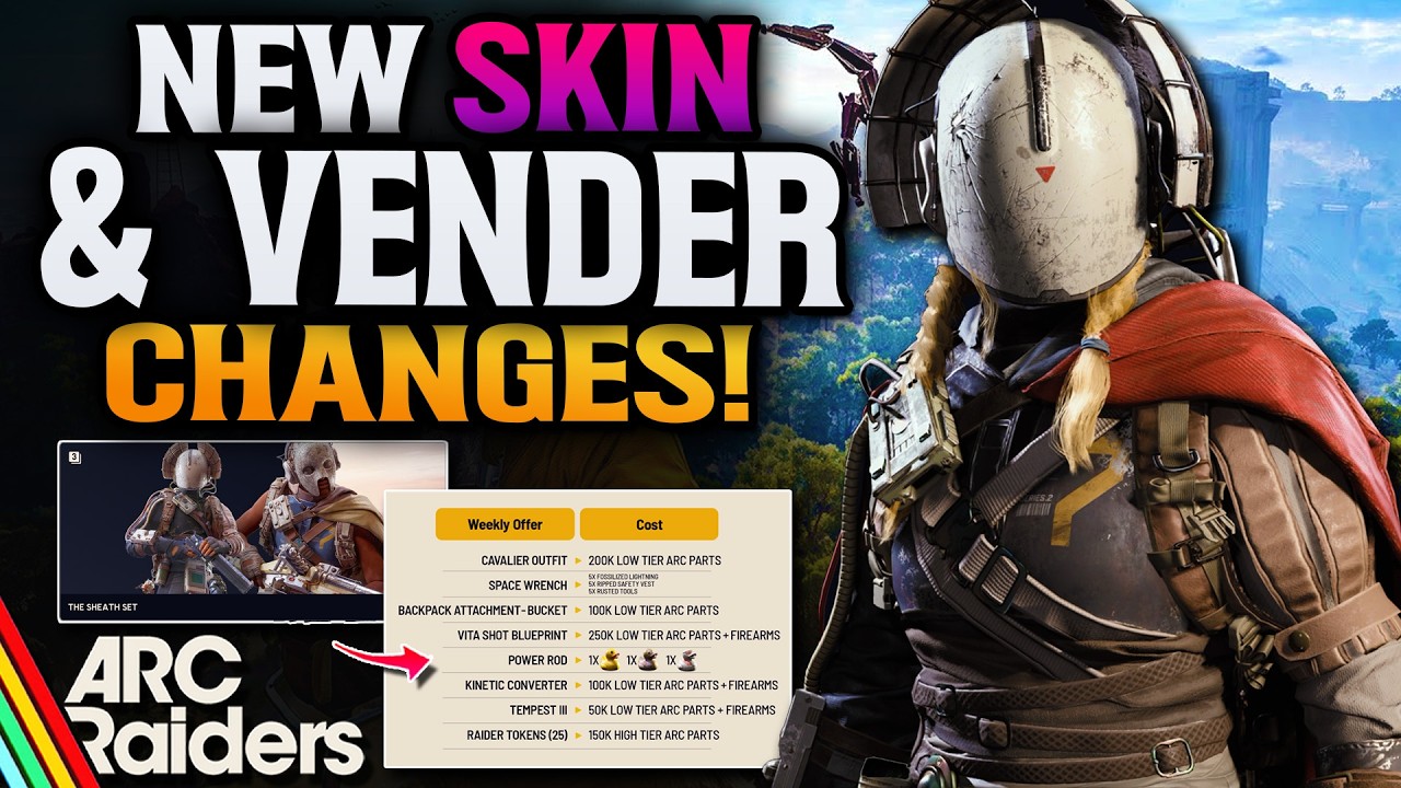 ARC Raiders New Update! New Skin & New Vender Rotation! background