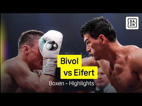 Dmitrii Bivol vs Michael Eifert | Boxing | DAZN Highlights background