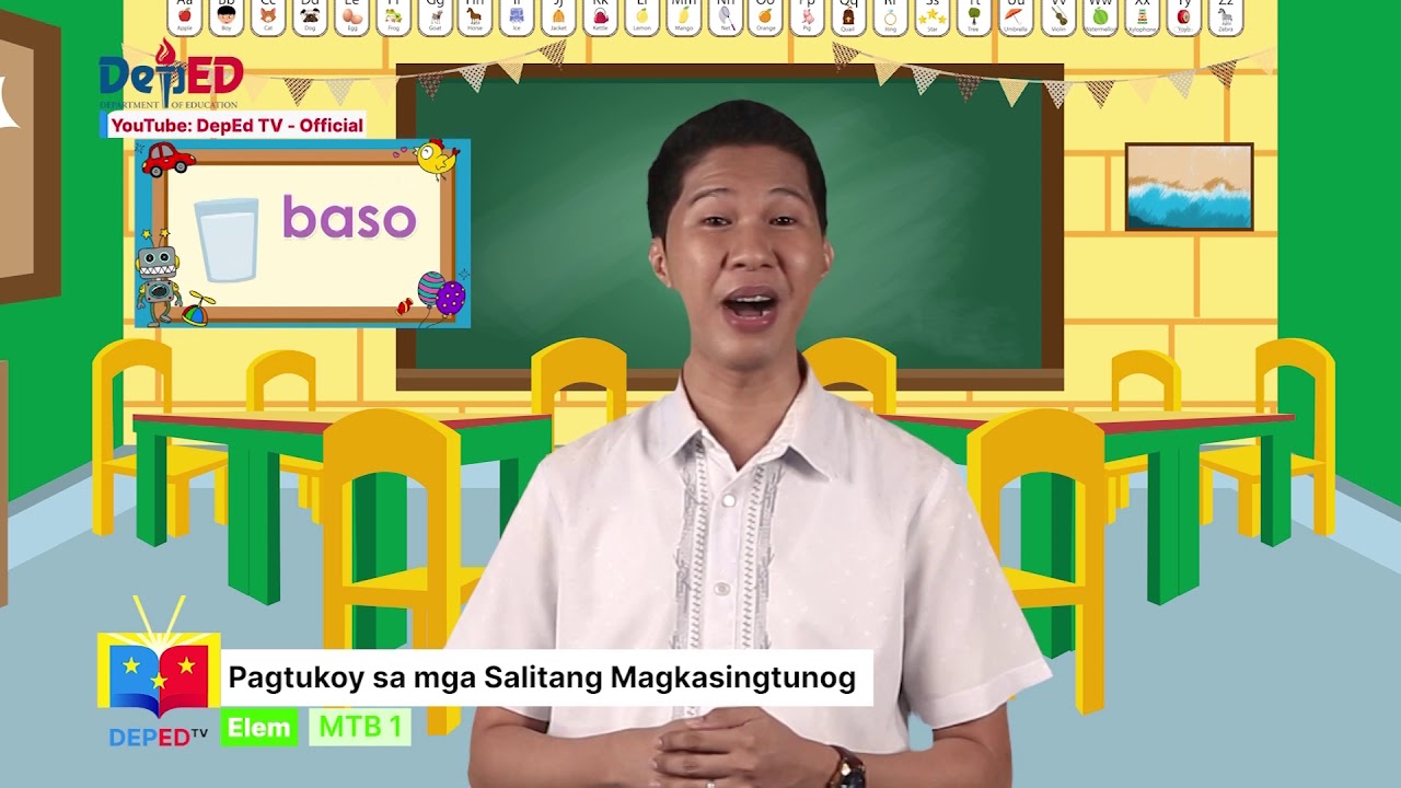 Grade 1 MTB Q1 Ep4: Pagtukoy sa mga Salitang Magkasingtunog