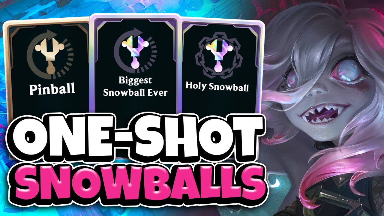 Snowday Briar: Nuclear One-Shot Snowballs | ARAM Mayhem background