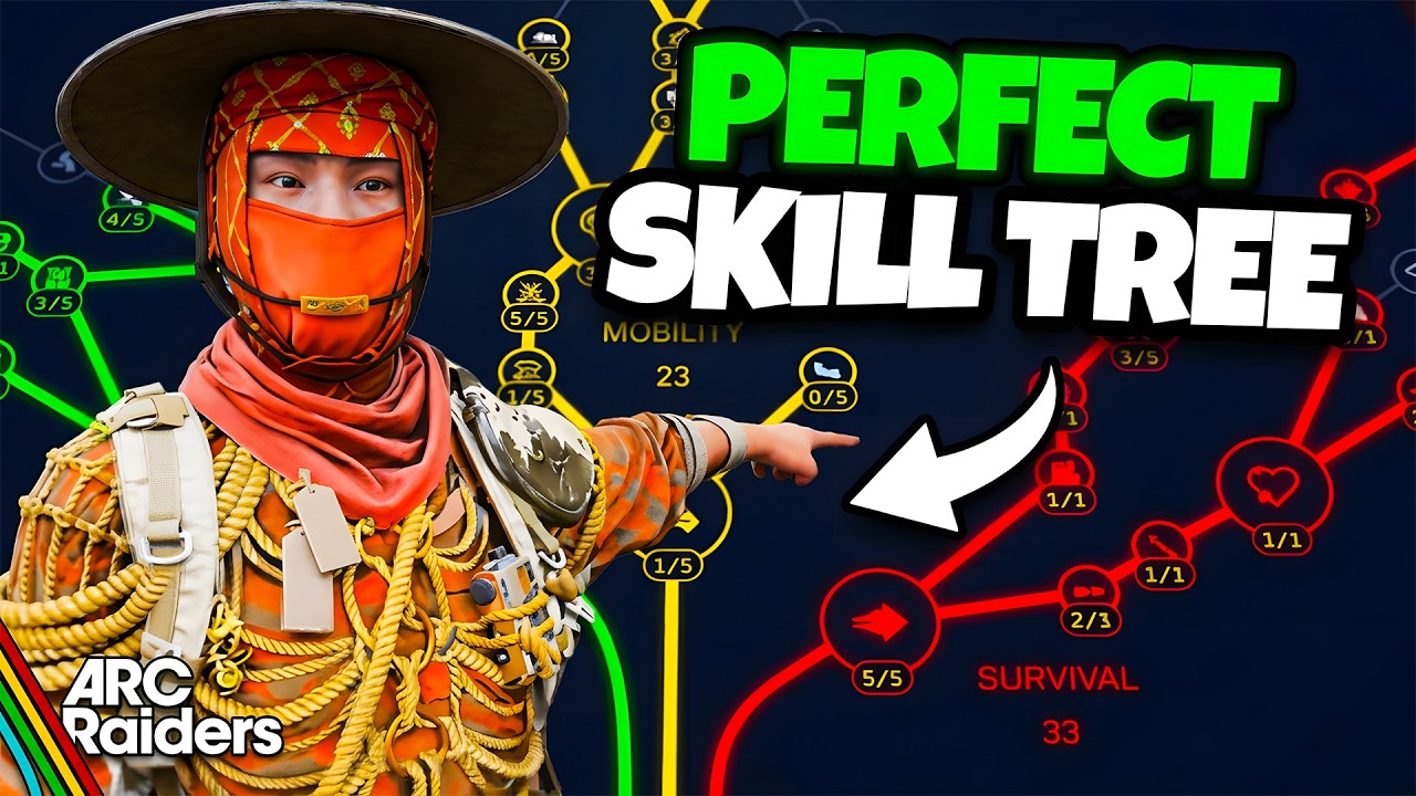 The BEST Skill Tree For PvP in Arc Raiders! (New Update) background