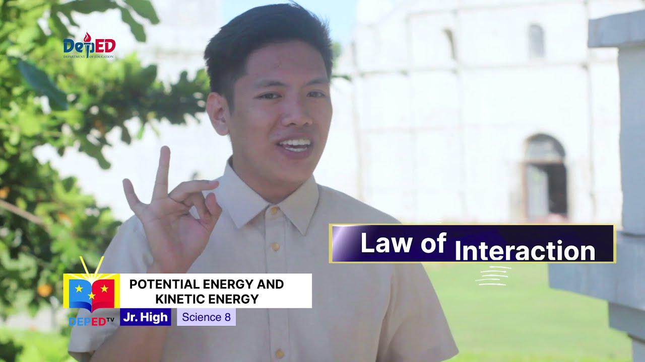 Grade 8 Science Q1 Ep5: Potential Energy and Kinetic Energy background