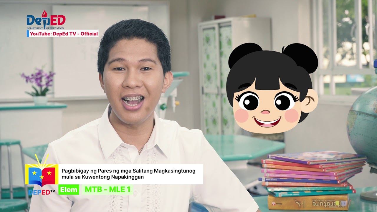 Grade 1 MTB-MLE Q1 Ep 9 Pagbibigay ng Pares ng mga Salitang Magkasingtunog