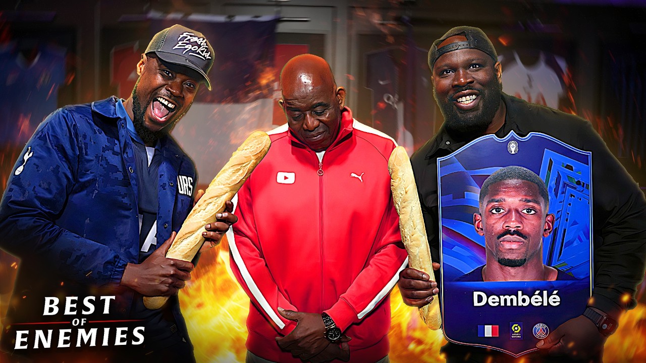 Ex & KG ROAST Robbie Over Arsenal's PSG Heartbreak! | Best Of Enemies background