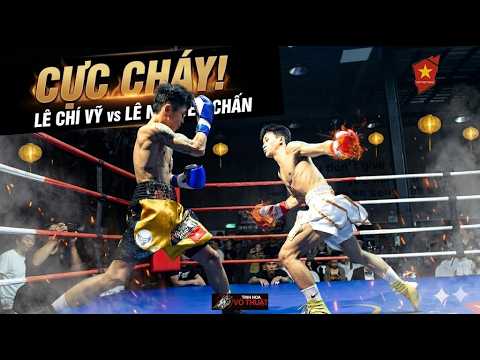 LÊ CHÍ VỸ VÀ LÊ NGUYÊN CHẤN TẠO NÊN TRẬN ĐẤU CỰC CHÁY TẠI COCKY FIGHT NIGHT background