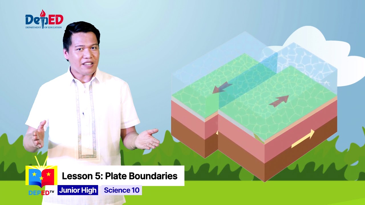 Grade 10 Science Q1 Ep5: Plate Boundaries background