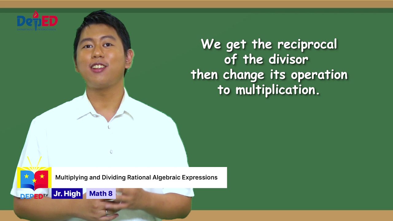 Grade 8 Math Q1 Ep 7 Multiplication and Division on Rational Algebraic Expression background