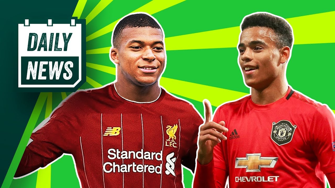 Liverpool to make MASSIVE 215 million pound Mbappe bid! ► Daily News background