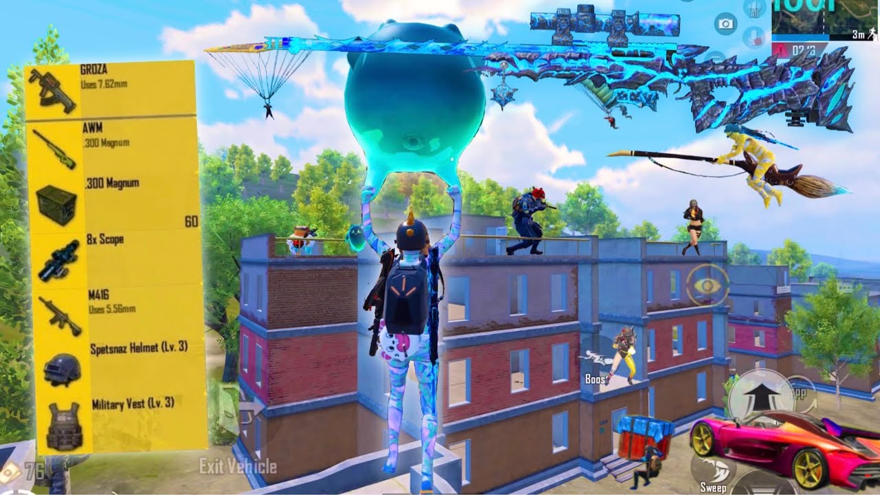 WOWđ!! MY NEW BEST FIGHT in APARTMENTSđ„PUBG Mobile background