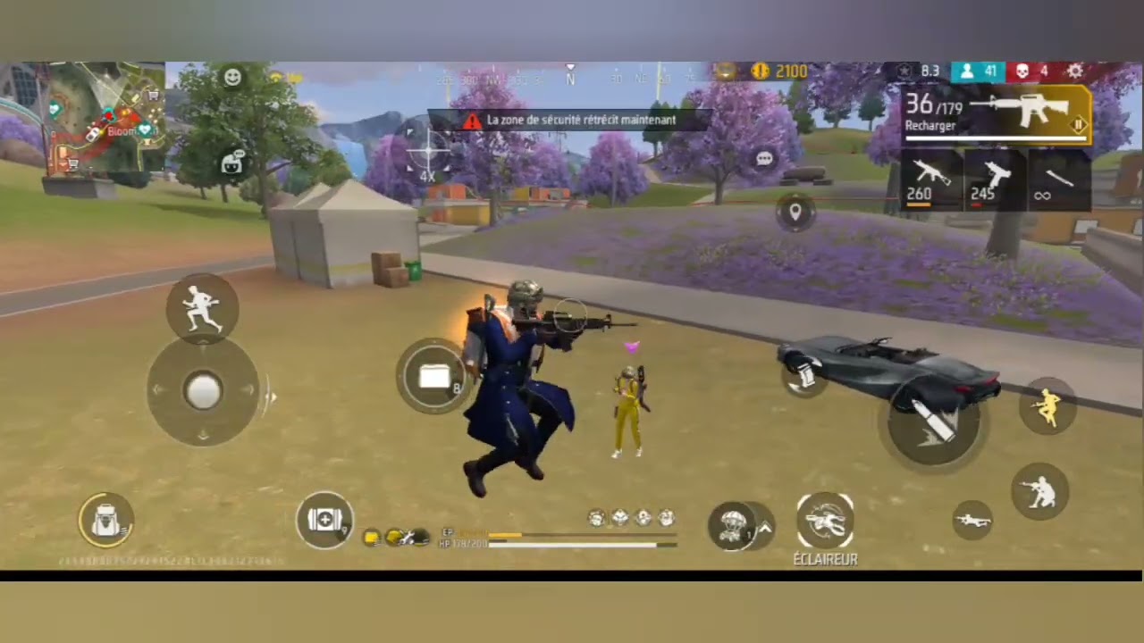 "Let's play Free Fire! ๐ฅ๐" background