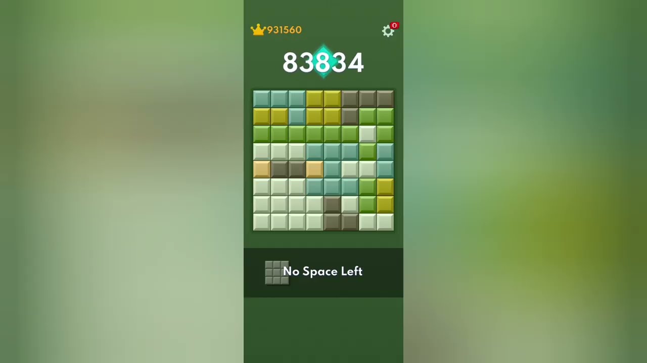 Block blast classic new Best score 84825 background