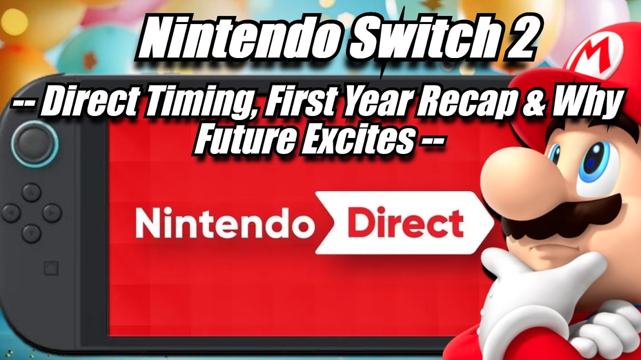 Nintendo Switch 2: June Direct Timing, First Year Recap & Why Future Excites with Promise (ft. MVG) background