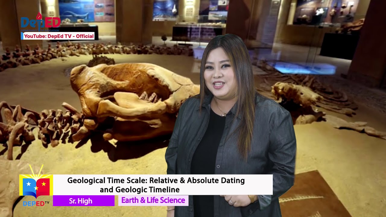 SHS Earth and Life Science Q1 Ep6: Relative & Absolute Dating and Geologic Timeline background