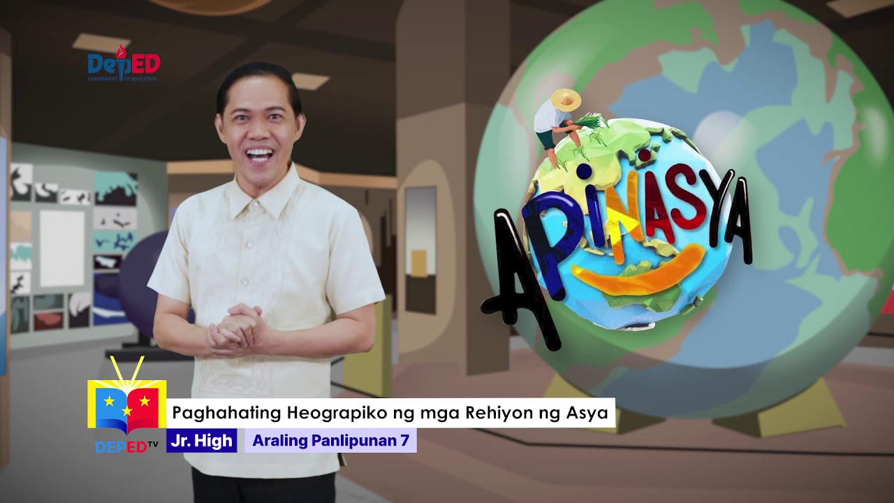 Grade 7 Araling Panlipunan Q1 Ep2: Paghahating Heograpiko ng mga Rehiyon sa Asya background