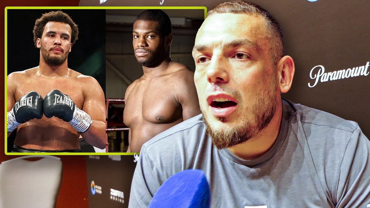 Moses Itauma & Daniel Dubois SPARRING PARTNER WARNS Moses: 'Don't RUSH HIM!!' background