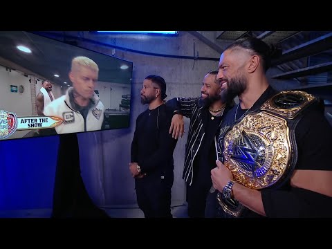 Roman Reigns Wants Cody Rhodes on Raw | WWE Raw Highlights background