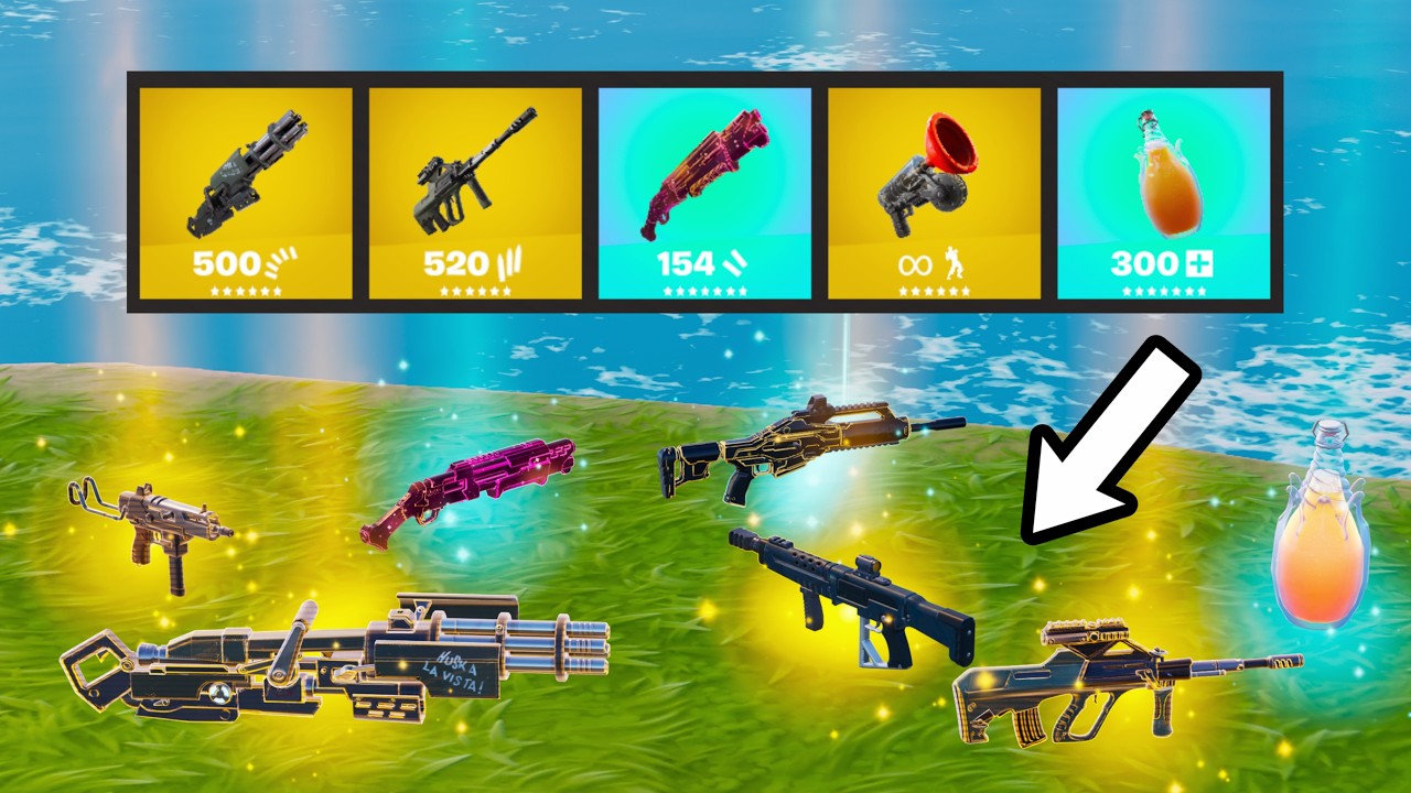 Fortnite Reload But I Have 1 HOUR To Find RARE LOOT... background