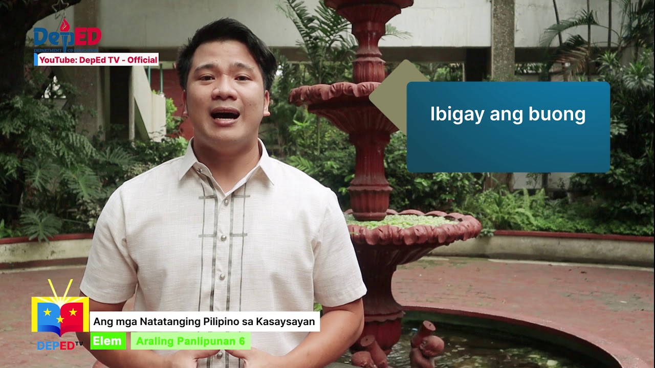Grade 6 AP Q1 Ep 15 Ang mga Natatanging Pilipino sa Kasaysayan backdrop
