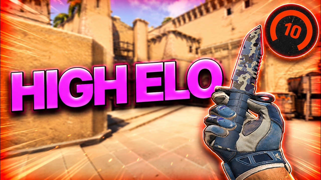 Solo Queue Faceit Gameplay (High ELO CS2) background