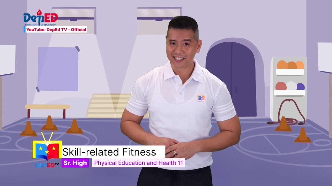 SHS PE and Health Q1 Ep 4 Skill - related Fitness background