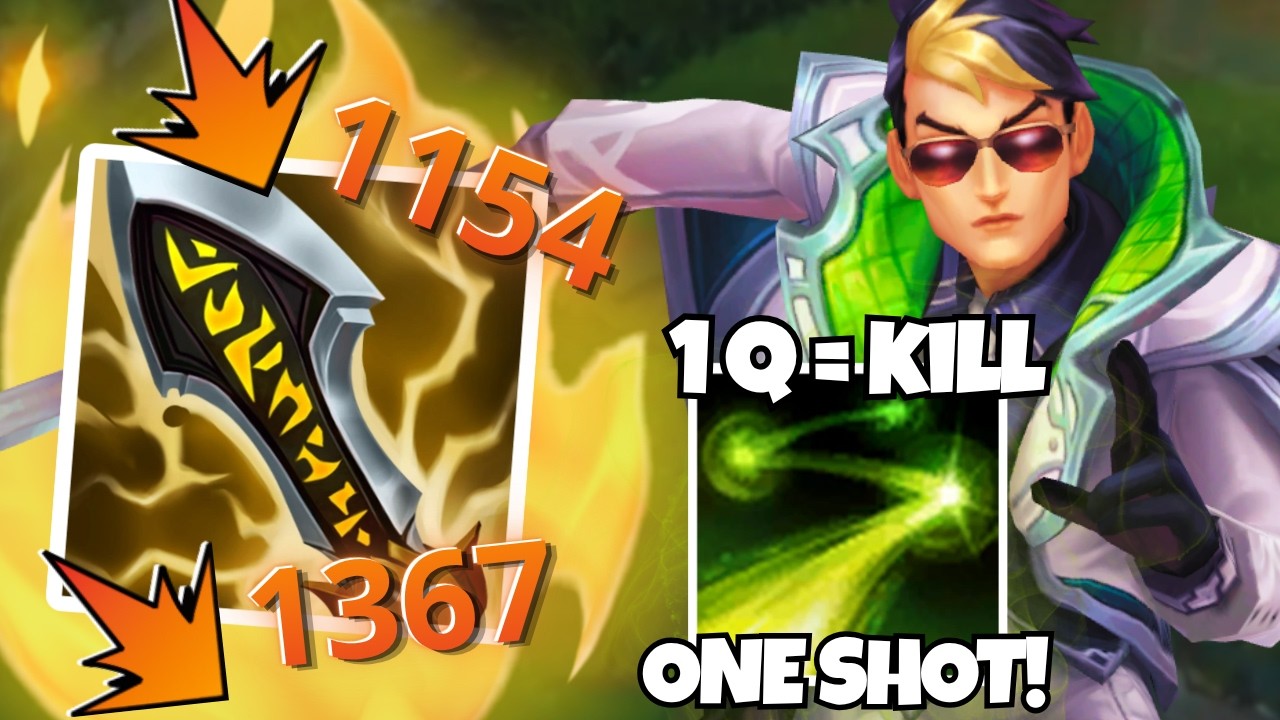 CRIT MASTER YI TOP ONE SHOTING EVERYTHING... background