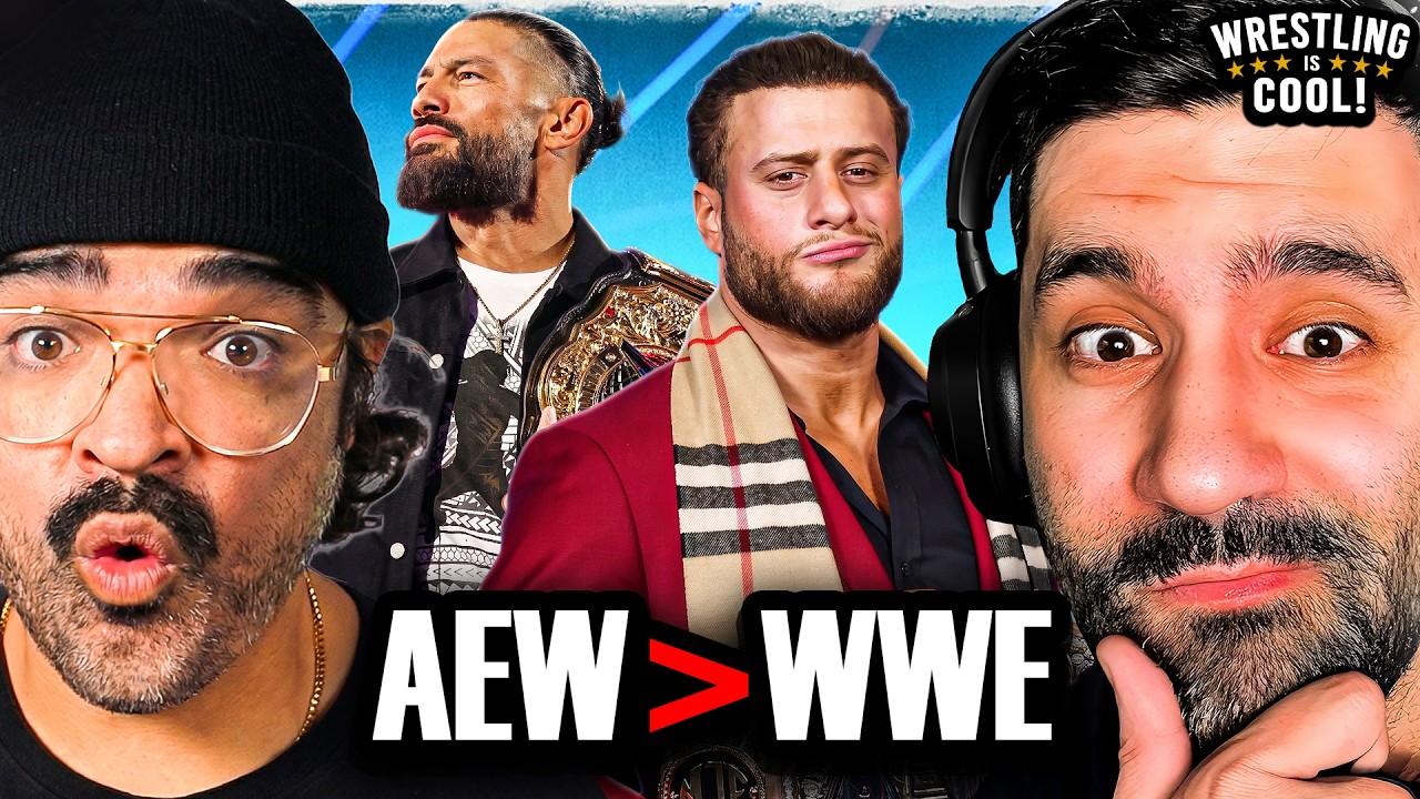 Is WWE Losing Ground to AEW? - Wrestling is Cool! Podcast background