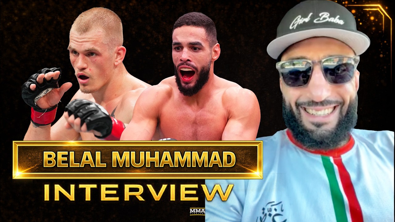 Belal Muhammad Accuses Fighters of Playing Dirty by Using Eye Pokes in UFC - MMA Fighting background