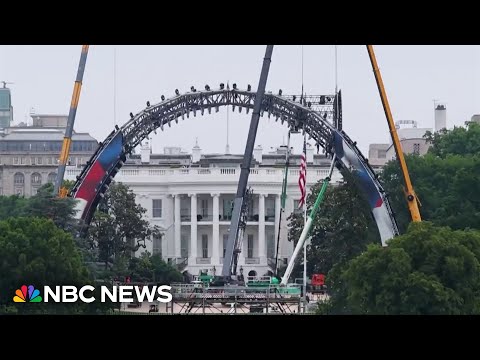 First images of UFC fight night venue at White House background