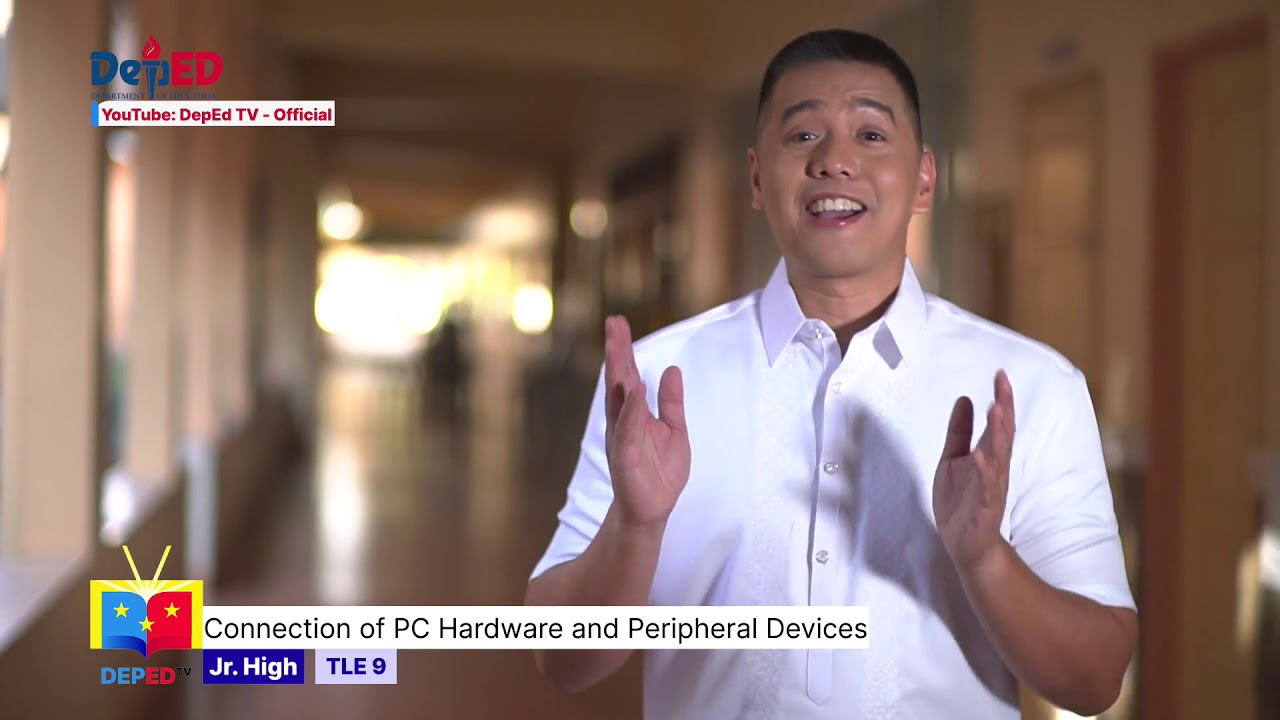 Grade 9 TLE Q1 Ep4: Connection of PC Hardware and Peripheral Devices background