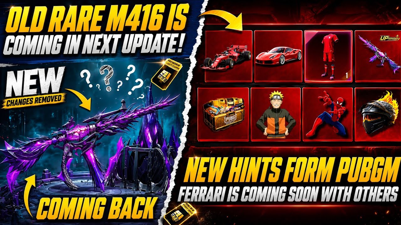 Shinobi M416 Is Back | New Beta Version Coming Soon | New Collaborations And Free Rewards Event background