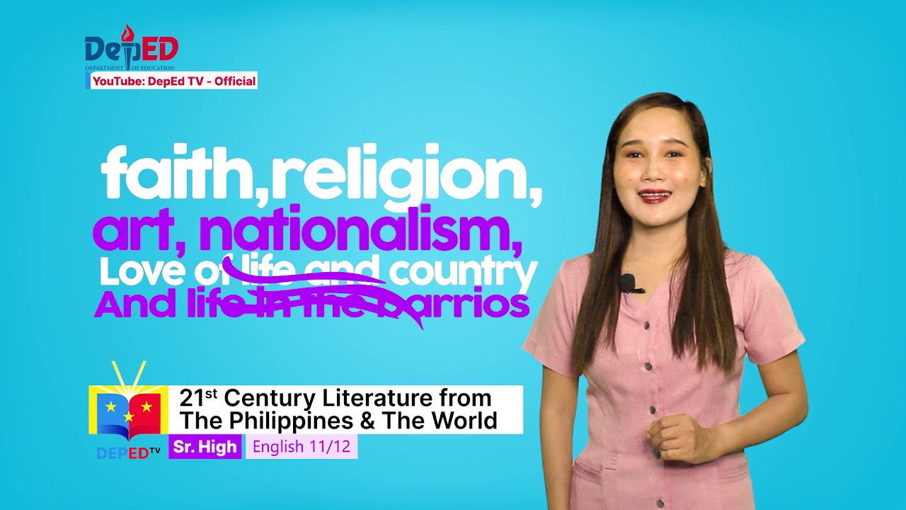 SHS 21st Literature Q1 Ep 1 Geographic , Linguistic, and Ethnic Dimensions of the Philippine background