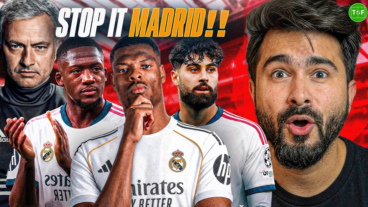 Dumfries to Madrid | Perez WANTS Joao Neves, Gvardiol, Enzo | Transfer Update background