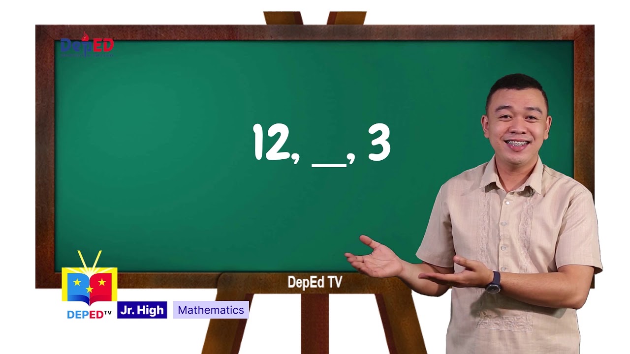 Grade 10 Math Q1 Ep7: Finding the nTH term of a Geometric Sequence and Geometric Means background