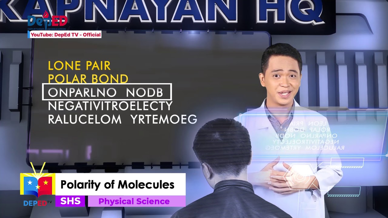SHS Physical Science Q1 Ep 4 Polarity of Molecules background