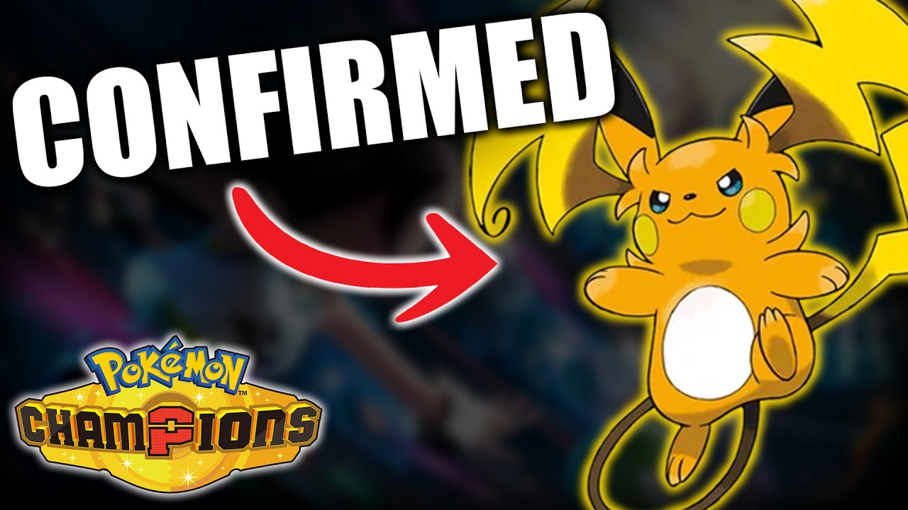 MAJOR POKEMON CHAMPIONS NEWS JUST DROPPED background