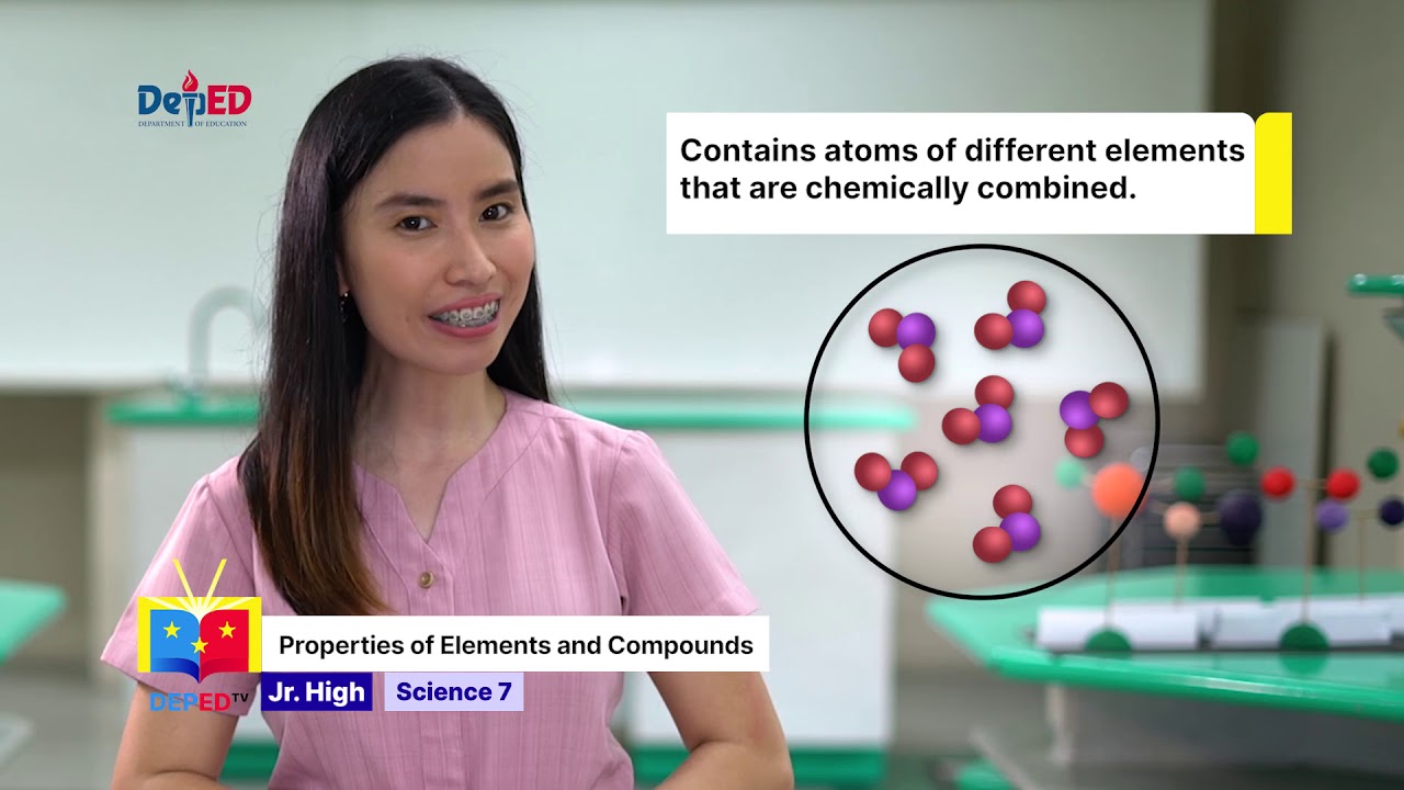 Grade 7 Science Q1 Ep5: Properties of Elements and Compounds background