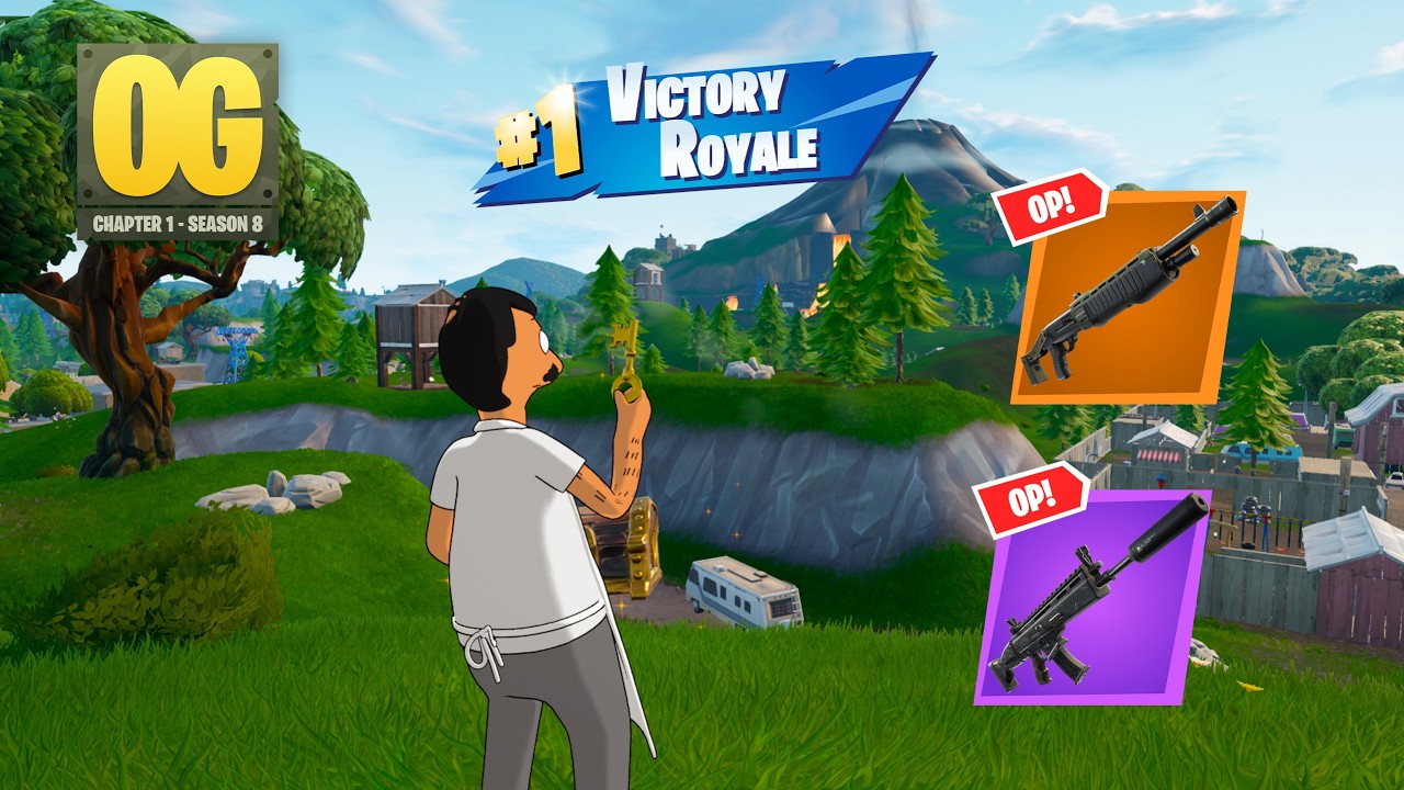 34 Kill Fortnite Solos "FORTNITE OG" | High Kill Fortnite OG Season 8 Gameplay (OG GRAPHICS) background