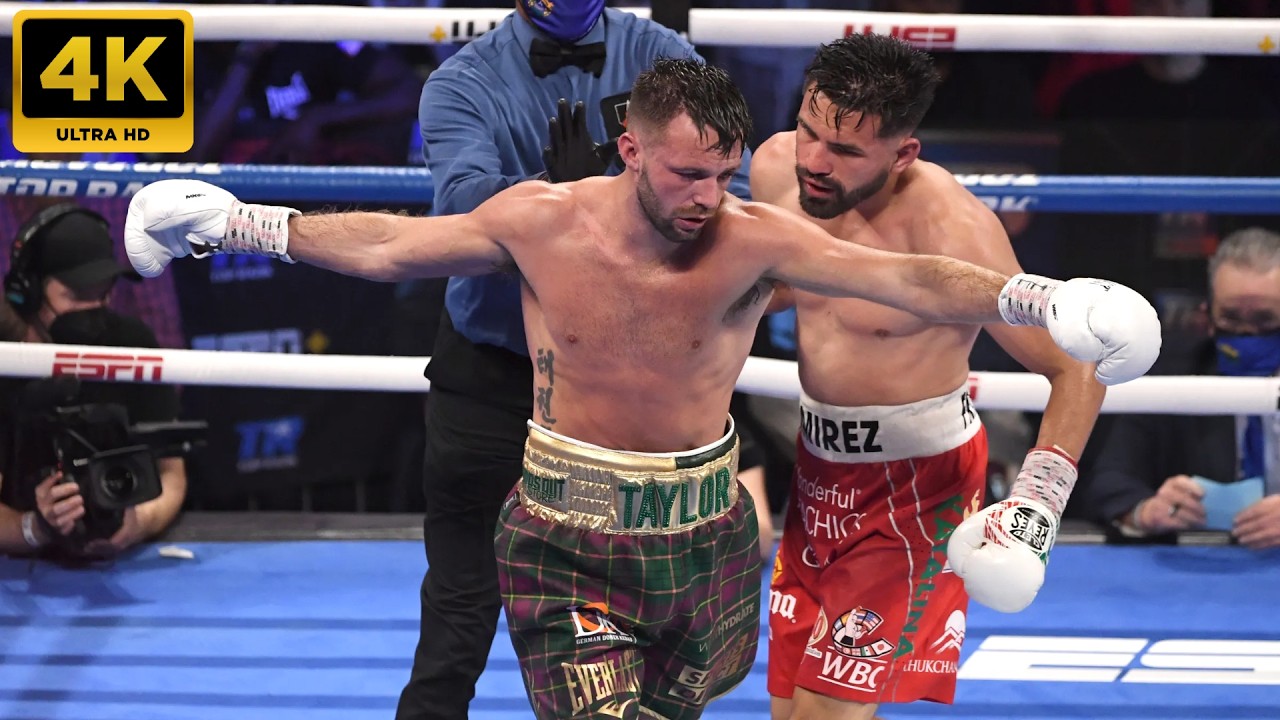 Josh Taylor (SCOTLAND) VS. Jose Ramirez (USA) | 4K - FULL HIGHLIGHTS #boxing #sports background