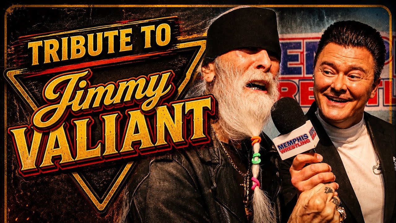 FULL SEGMENT | Tribute to Jimmy Valiant | MEMPHIS WRESTLING background