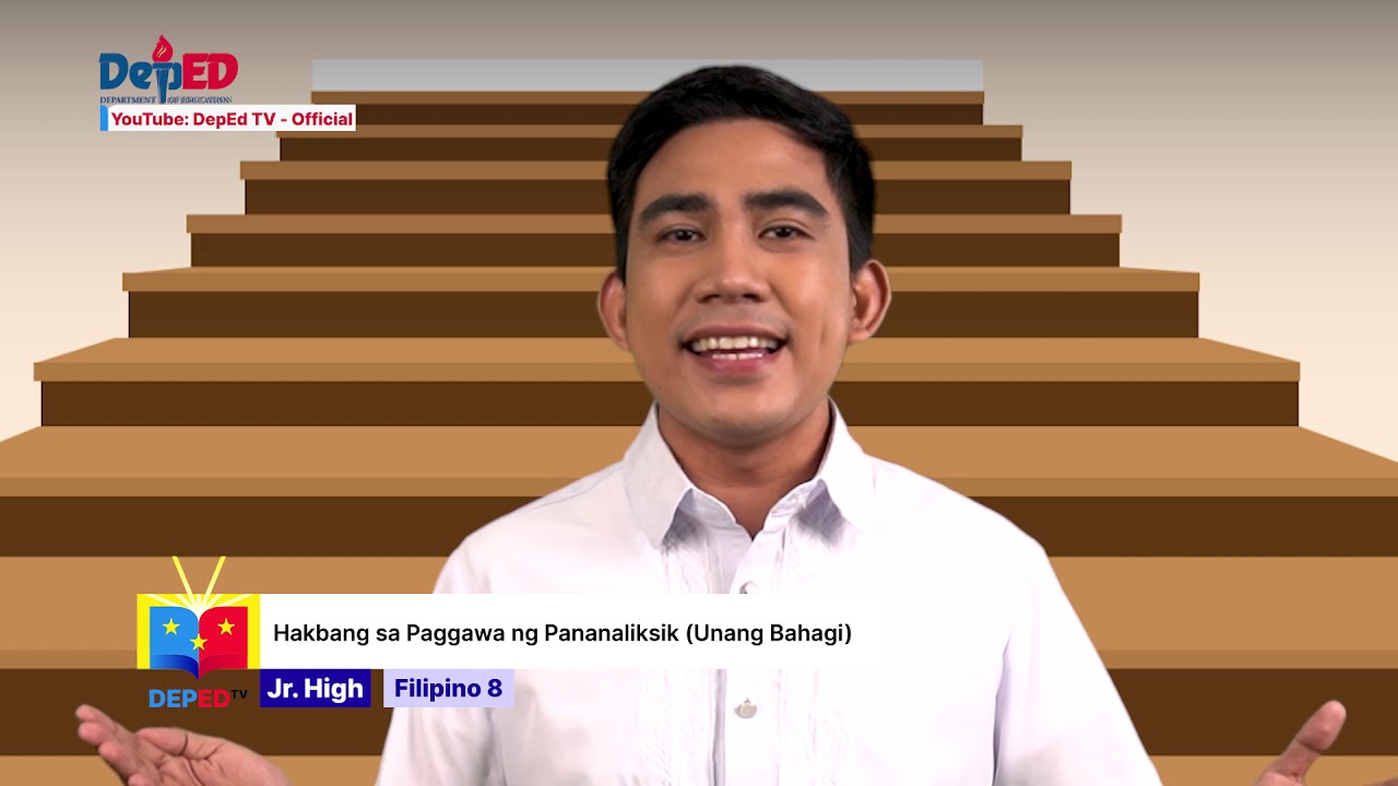 Grade 8 Filipino Ep 15 Hakbang sa Paggawa ng Pananaliksik (Unang Bahagi)