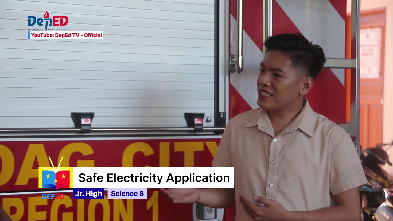 Grade 8 Science Q1 Ep 12: Safe Electricity Application background