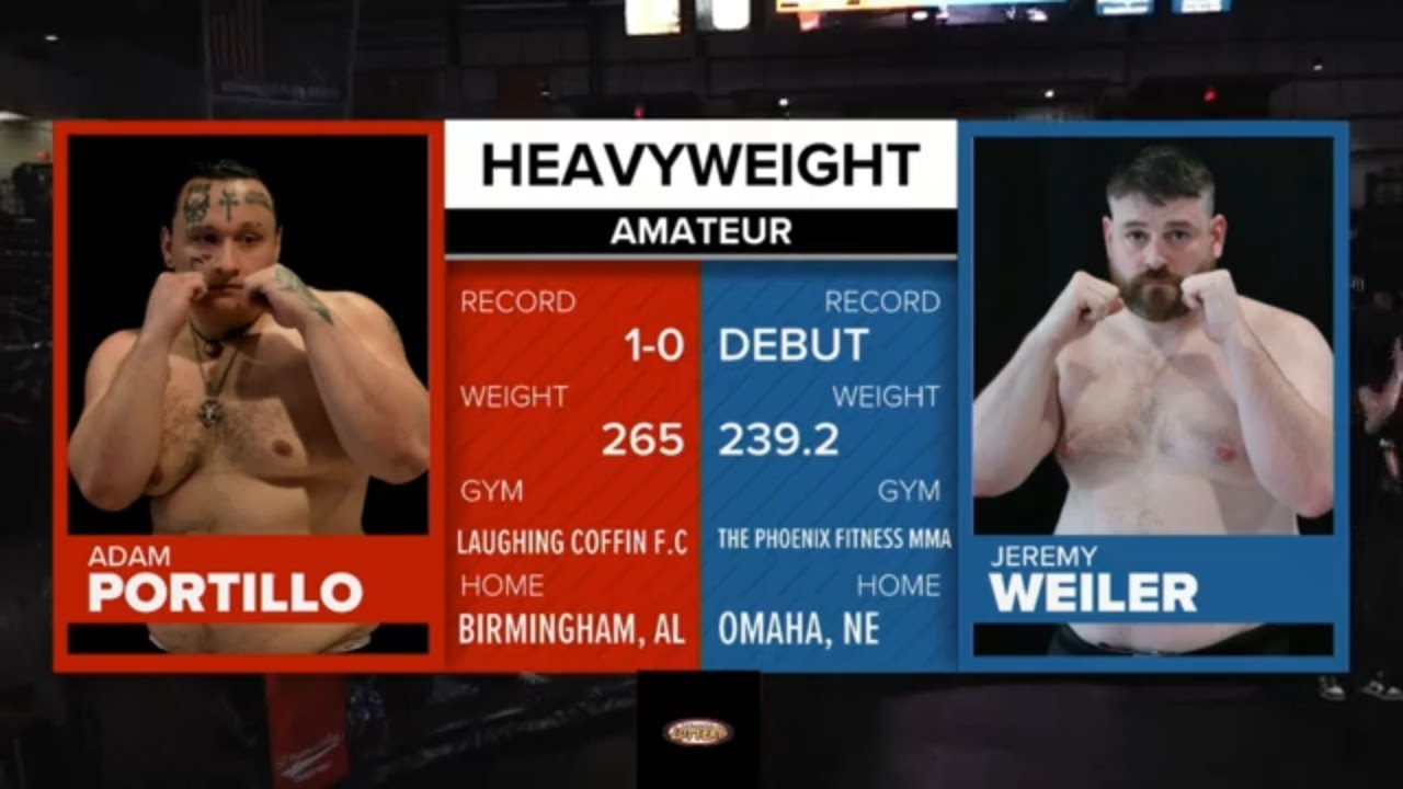 Adam "The Demon God" Portillo vs. Jeremy "The Cyclone" Wheeler | DCS 106 | Heavyweight MMA backdrop